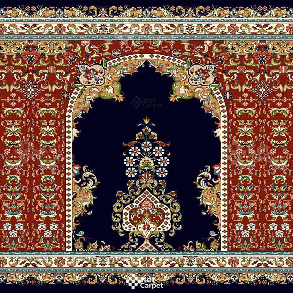 فرش سجاده ای طرح جانان